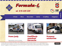 Tablet Screenshot of formulal.com.pl